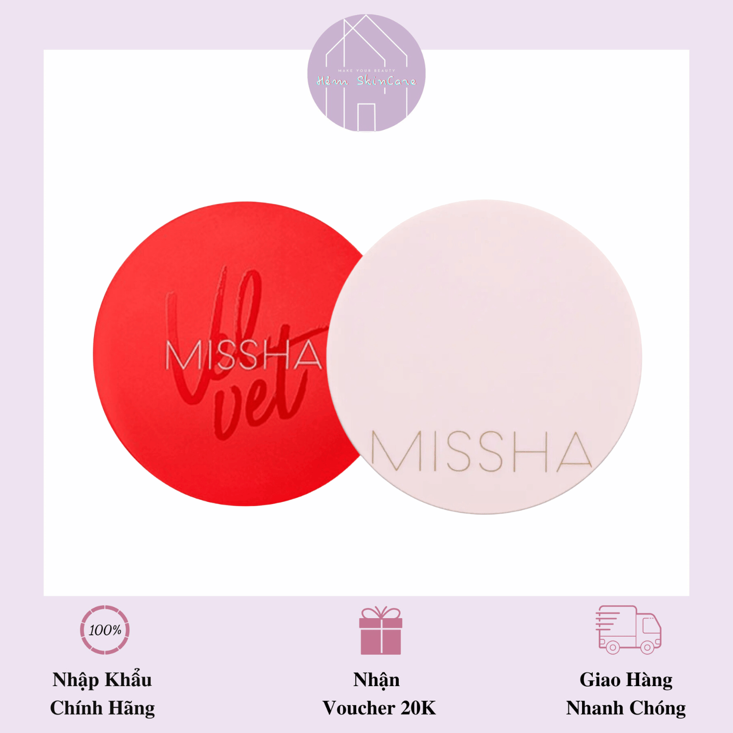 Missha cushion - phấn nước che phủ tự nhiên - 15g