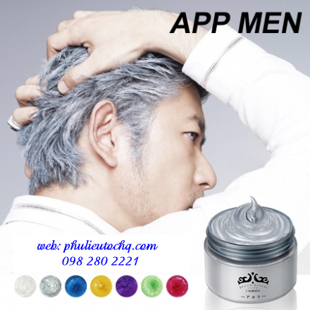 [HCM]Wax màu cứng nhuộm màu tạm thời 120ml