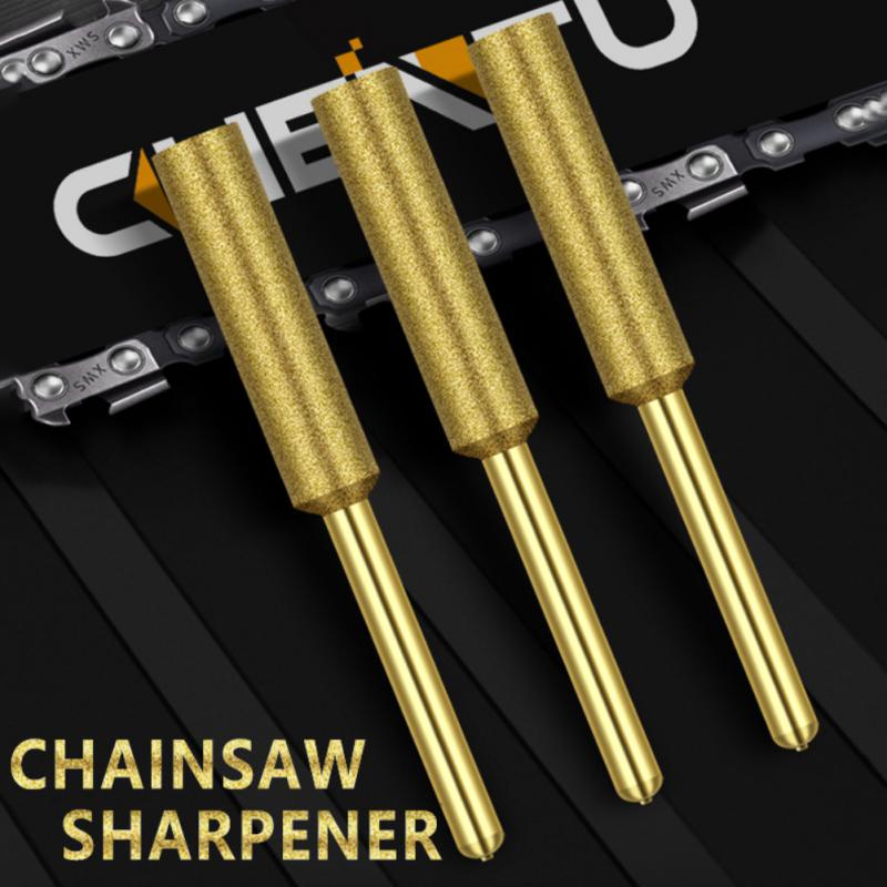 Bộ dụng cụ đá mài lưỡi cưa 4 / 4.8 / 5.5mm mạ kim cương