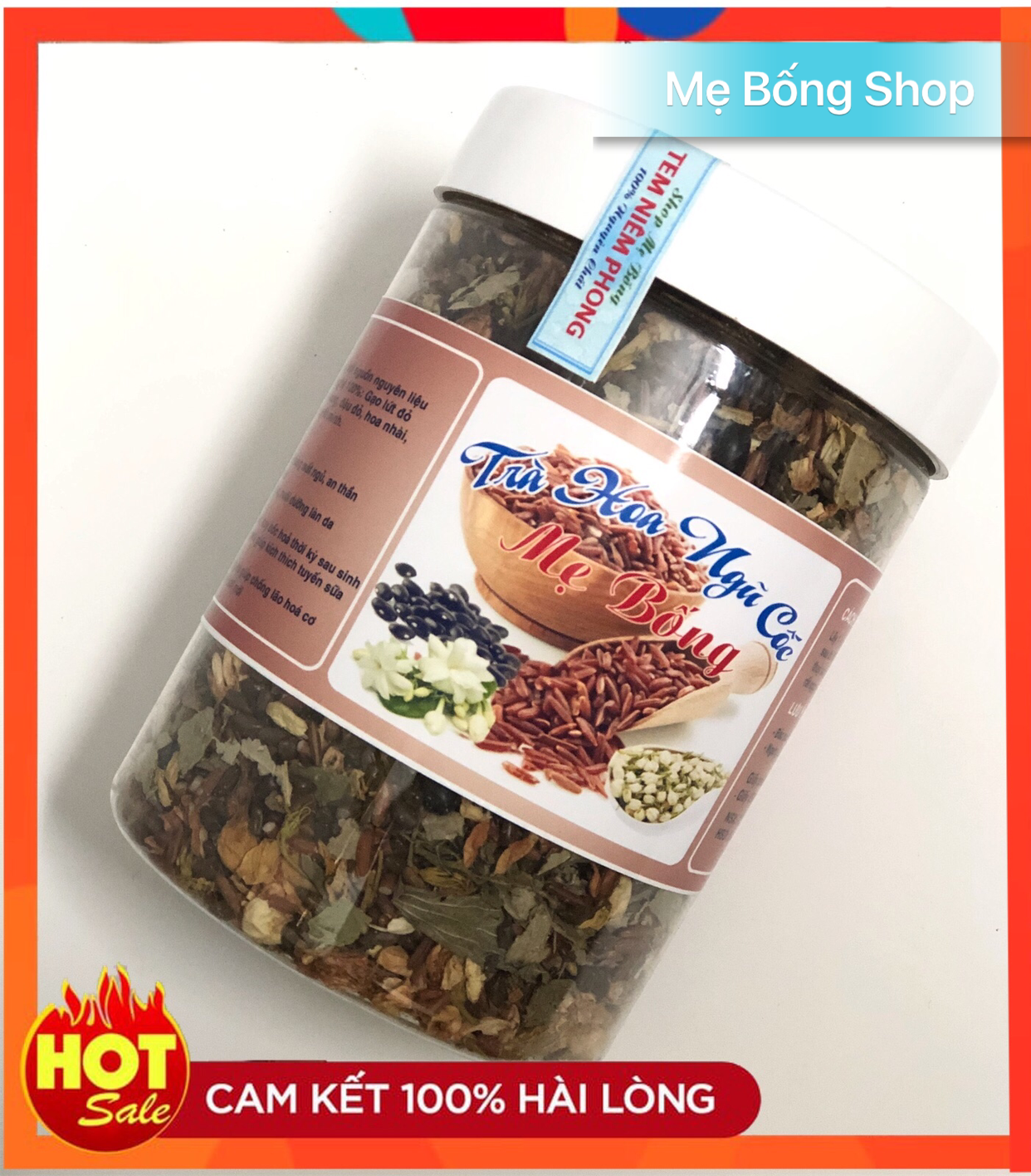 500g trà hoa ngũ cốc mát gan, giảm cân, thanh lọc cơ thể _ Shop Mẹ Bống