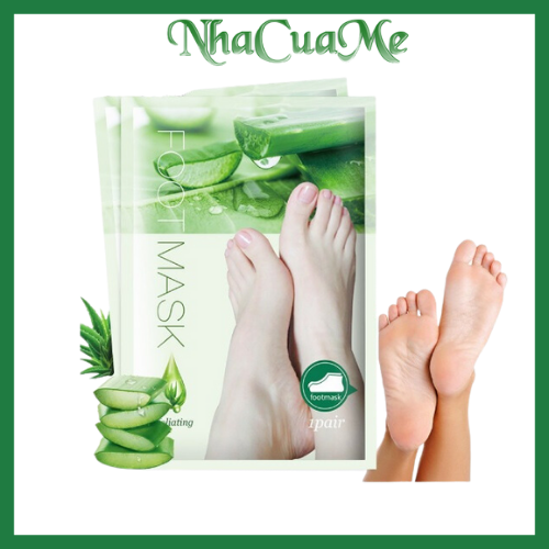 [HCM]Mặt nạ ủ tẩy tế bào chết bàn chân với nha đam giúp bong tróc tế bào chết mặt nạ tẩy vết chai sần nứt nẻ ở bàn chân mặt nạ giảm nứt gót chân giúp gót chân hồng hào mềm mại