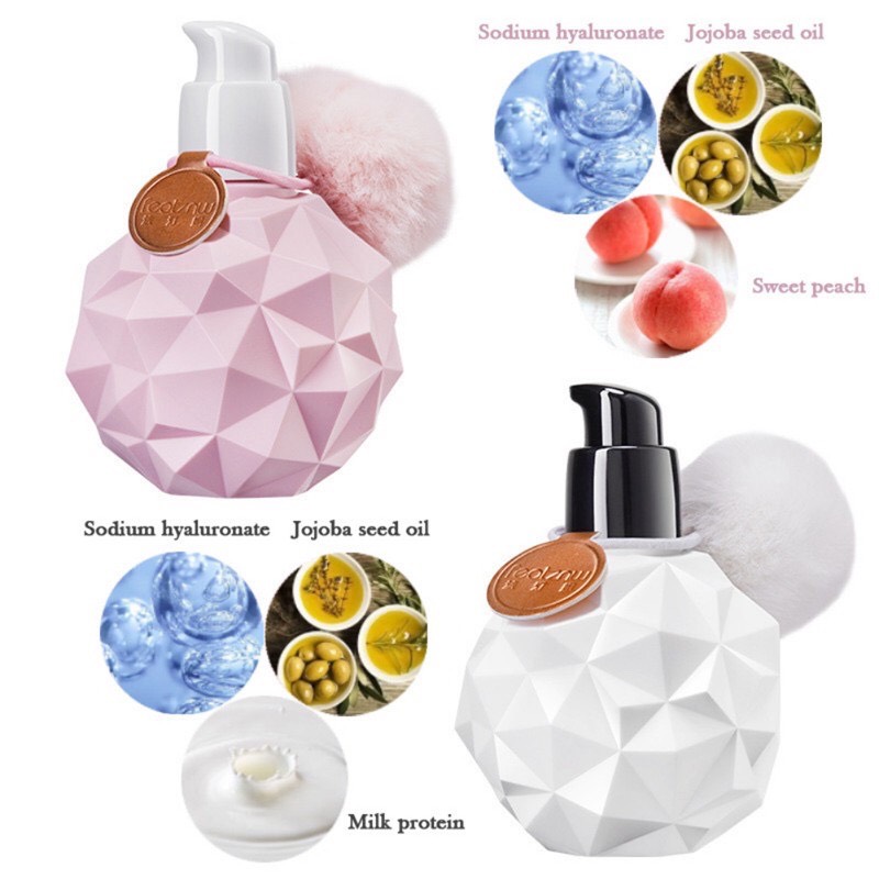 Kem dưỡng da tay Pure Skin Hand Cream Màu Trắng-Hồng