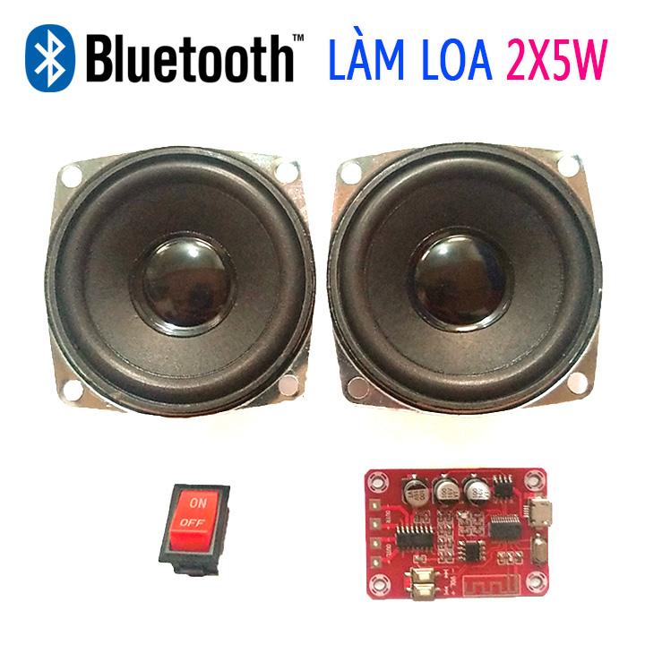 Chế loa Bluetooth 5W Combo loa vi tính 2x5W