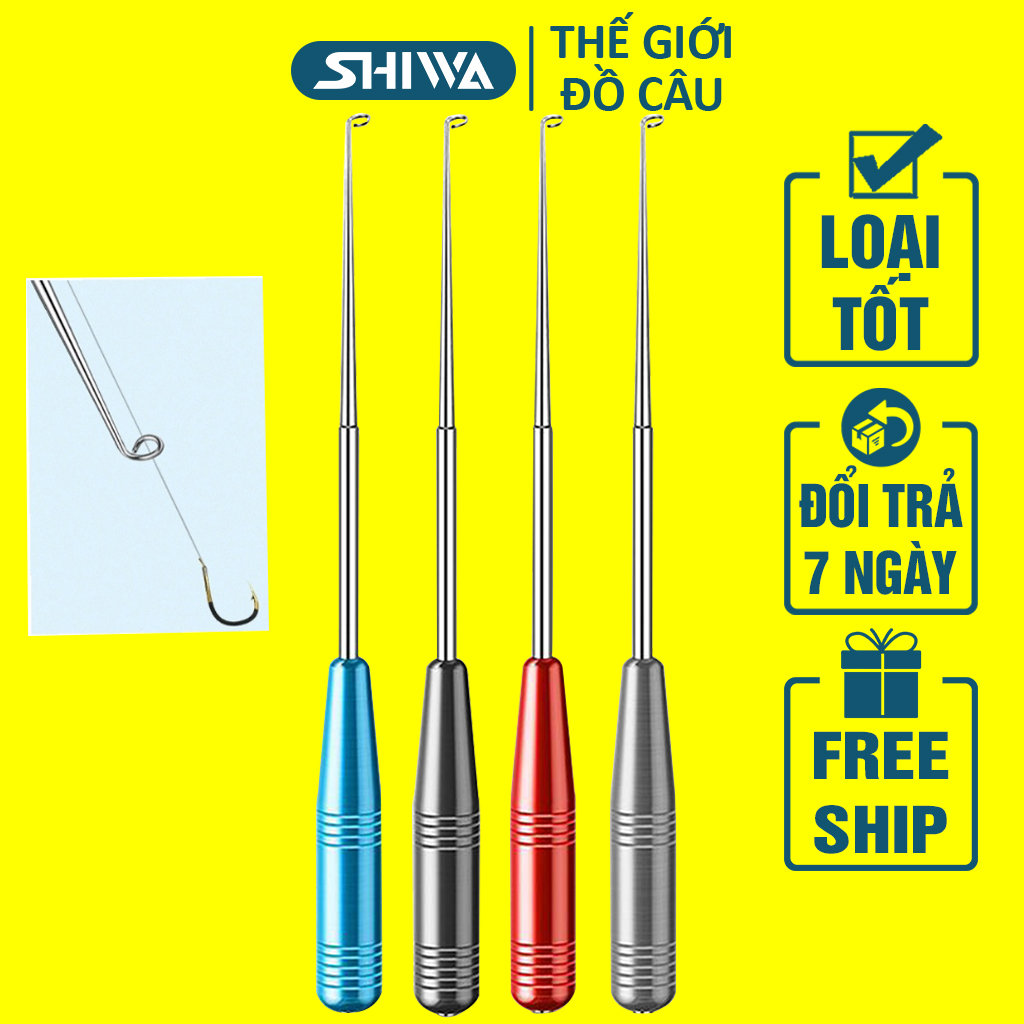 Cây gỡ lưỡi câu cá bằng thép không rỉ - phụ kiện câu cá shiwa