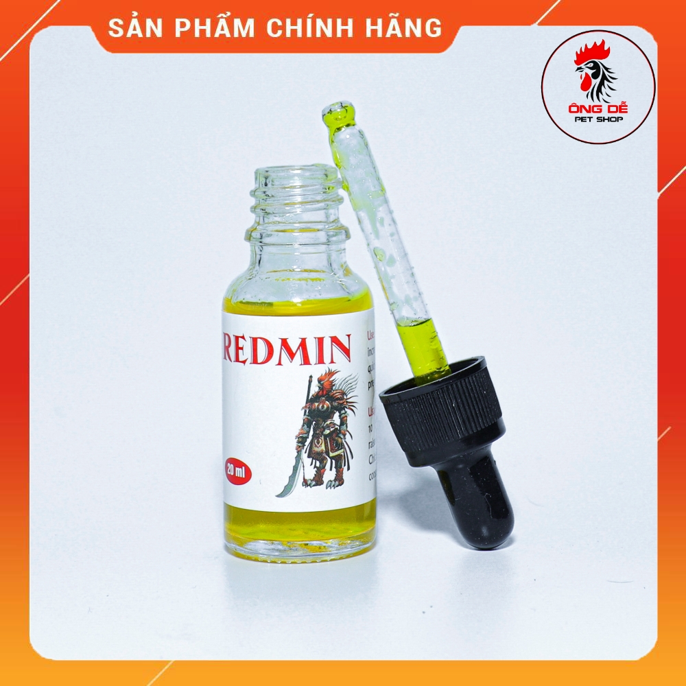 REDMIN VÀNG ( loại thông dụng ) dinh dưỡng cho gà đá 20ML