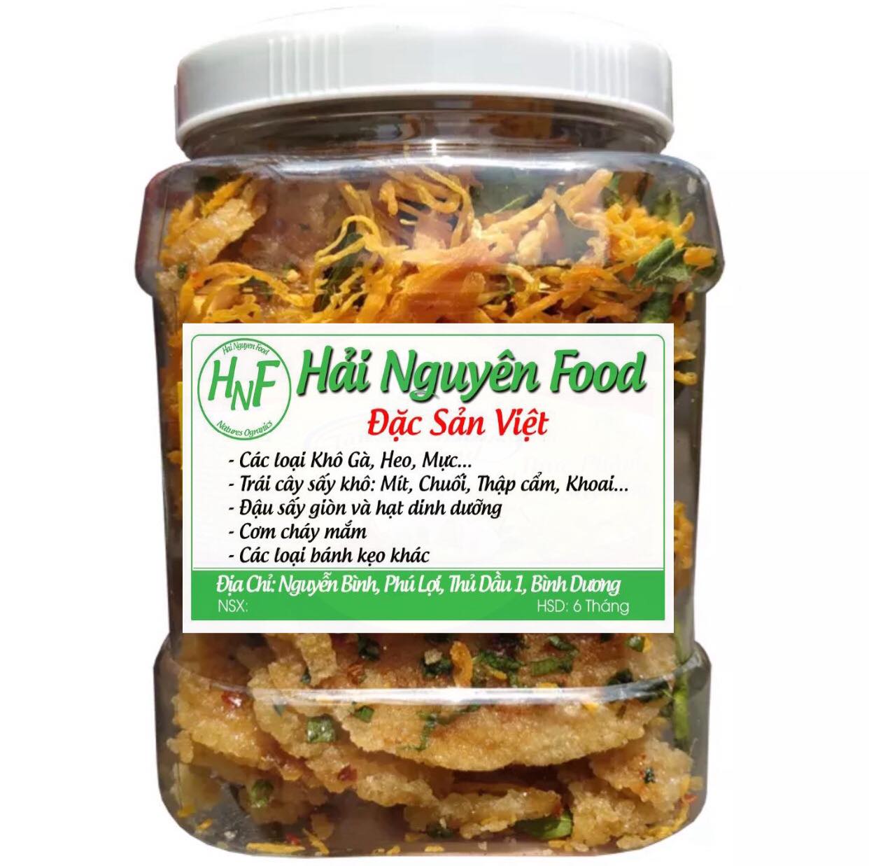 500G CƠM CHÁY LẮC KHÔ GÀ - GIÒN NGON, ĐẬM VỊ