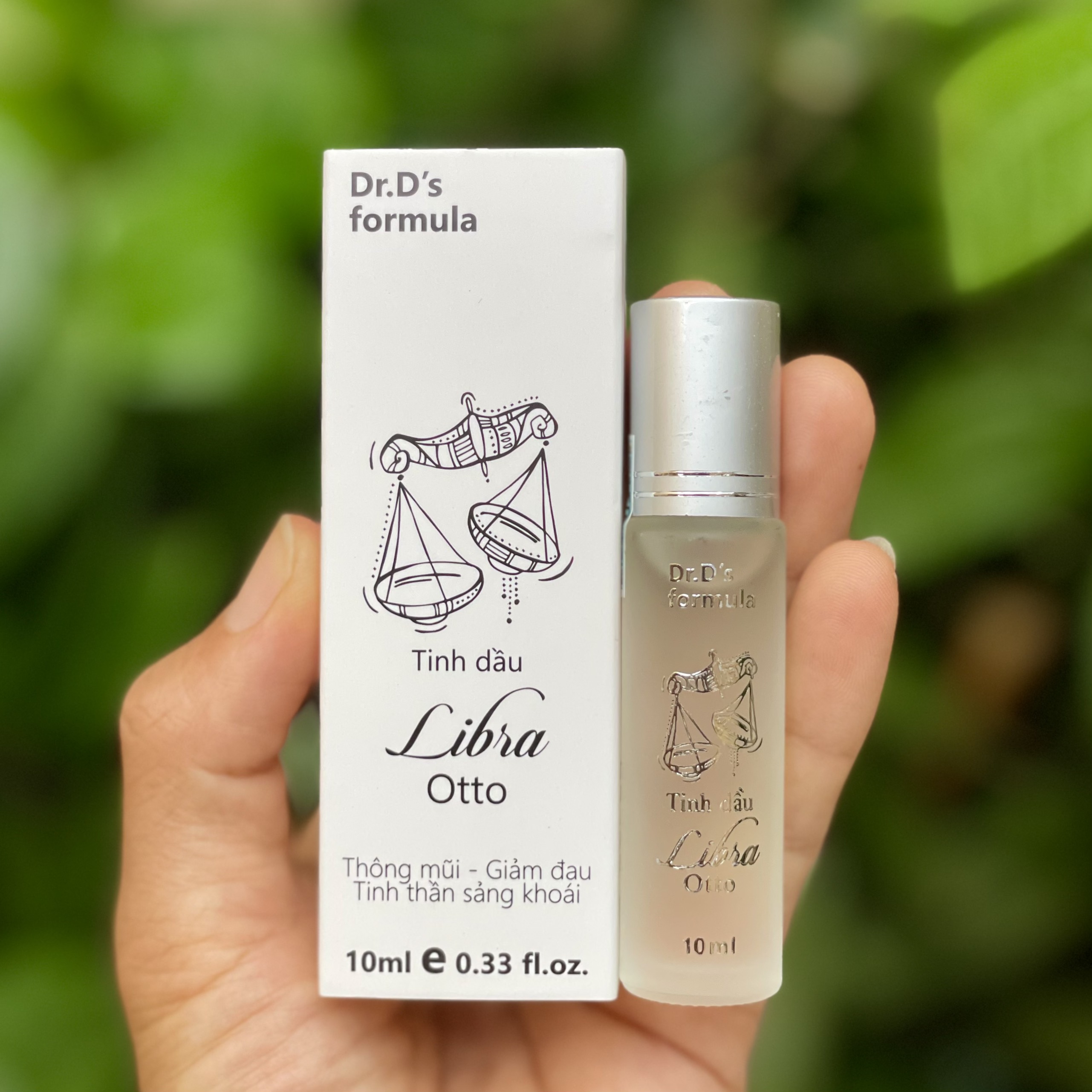 Tinh Dầu Libra 10ml - Tinh Dầu Thiên Nhiên - Dùng massage, thông mũi, giảm đau, sảng khoái tinh thần, giảm say tàu xe, giảm đau ngứa do côn trùng cắn