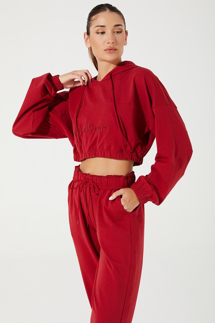 OLABEN ÁO khoác thể thao nữ Liberty Hoodie Crotop
