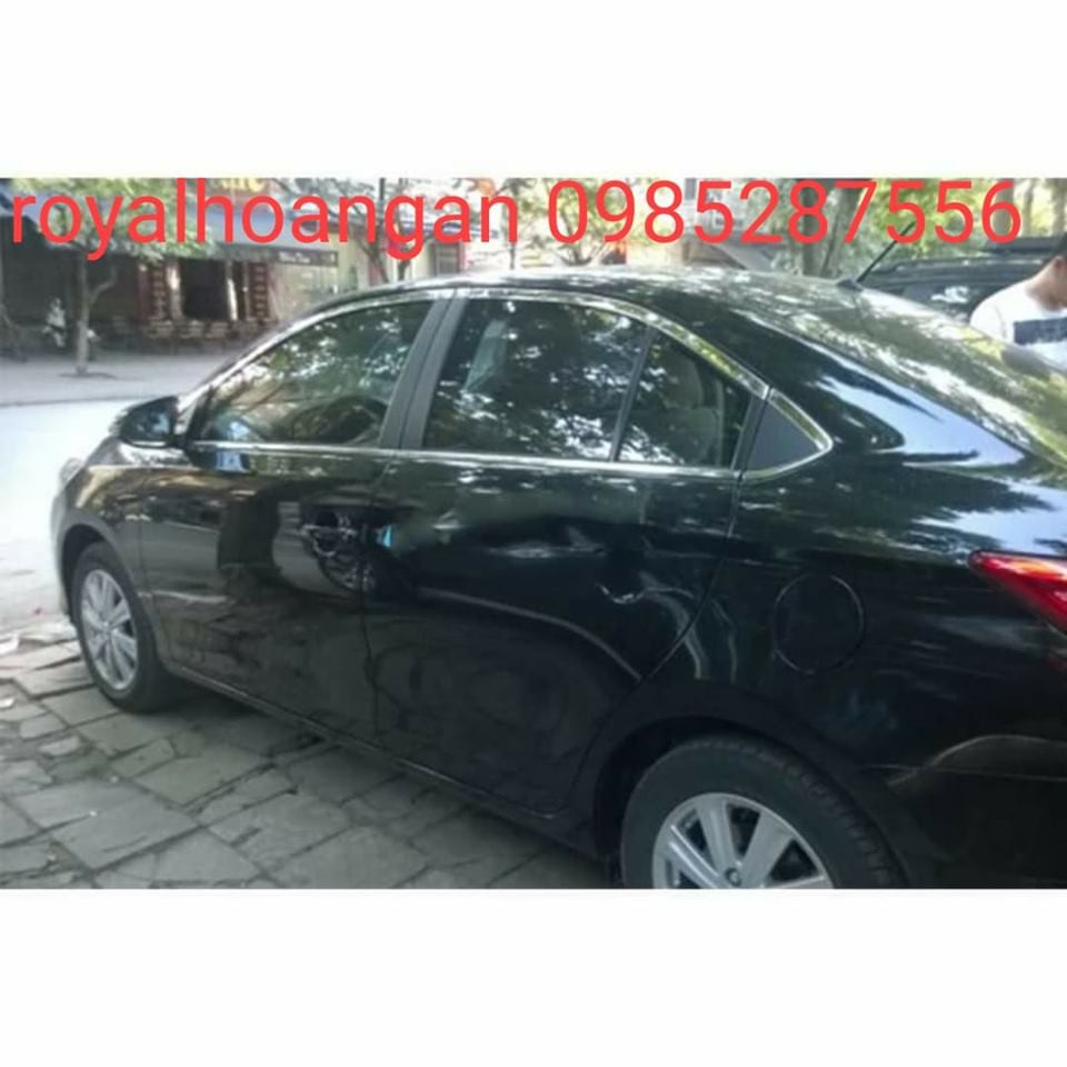 Nẹp viền chân kính cong kính toyota vios 2014 -2017 - bộ full vios 2014 -2017