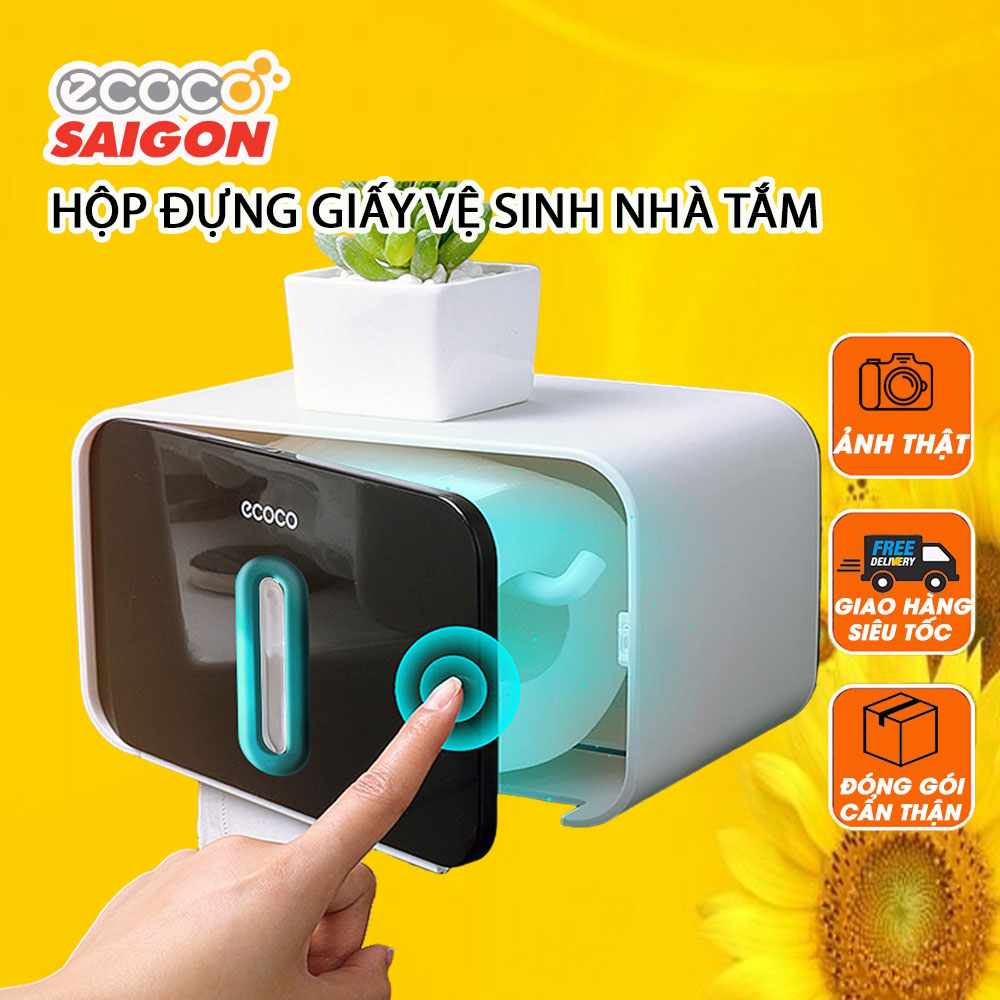 Hộp đựng giấy vệ sinh, Hộp đựng giấy nhà tắm dán tường chống nước E1903