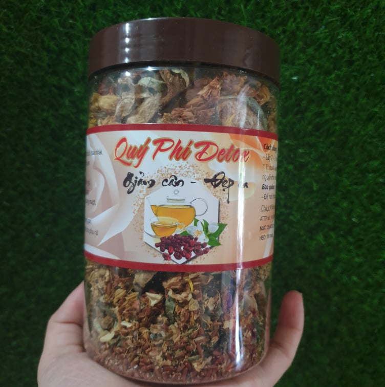 TRÀ QUÝ PHI DETOX - Giảm Cân, Đẹp Da, Thanh lọc cơ thể
