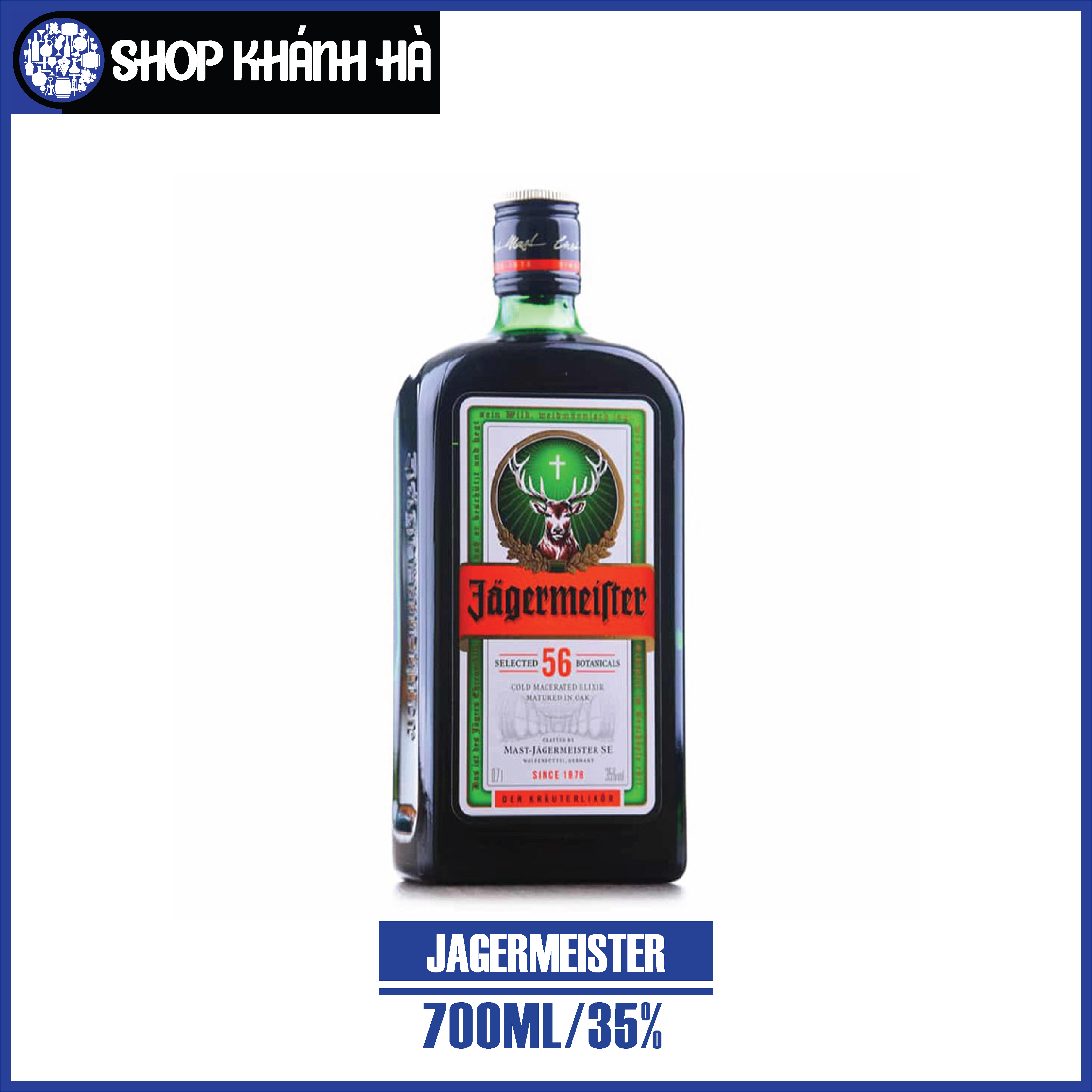 [Shop Khánh Hà] JAGERMEISTER - CHAI/700ML - 35%