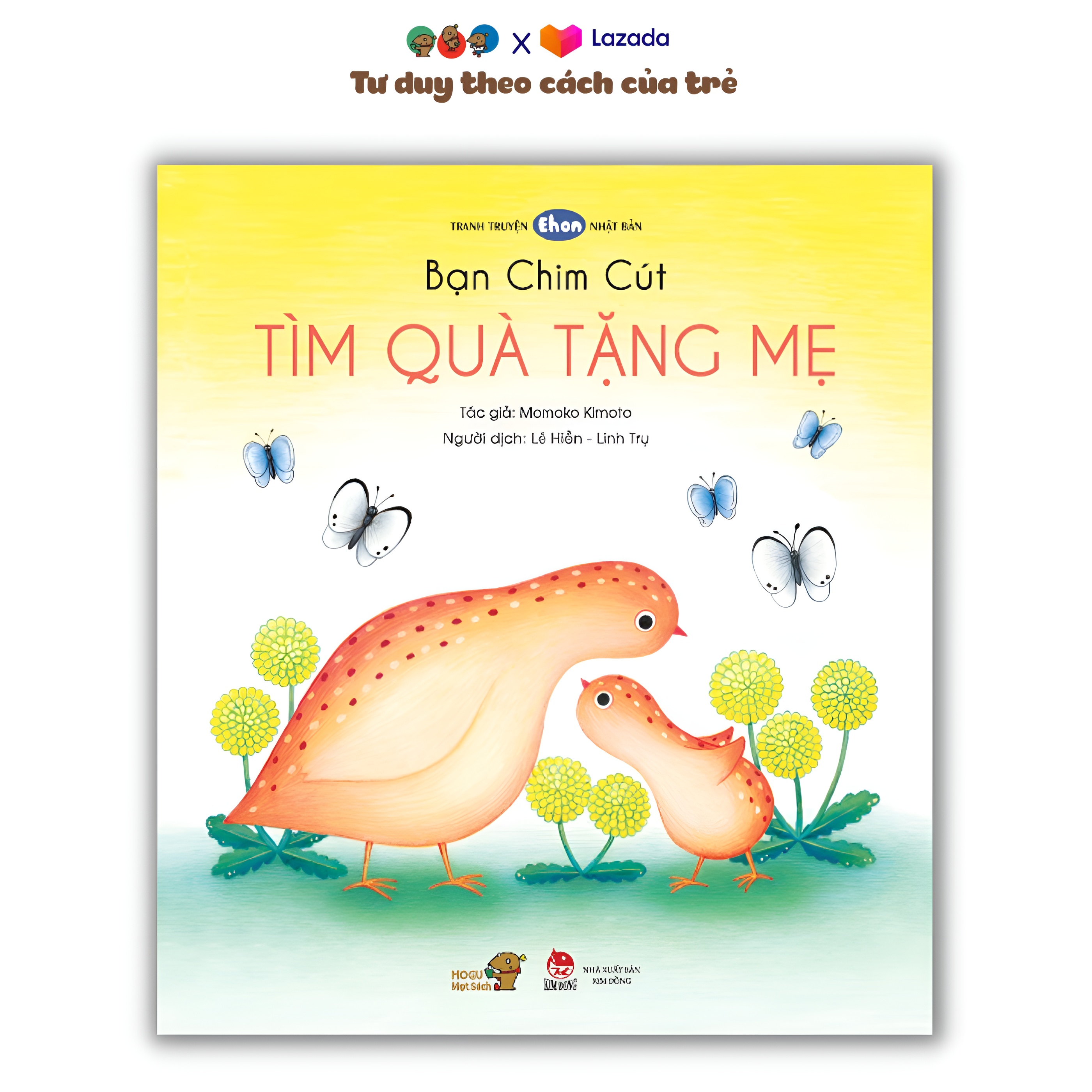Sách cho bé từ 1 tuổi - Bạn chim cút tìm quà tặng mẹ