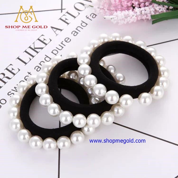 Cột tóc ngọc trai hàn quốc