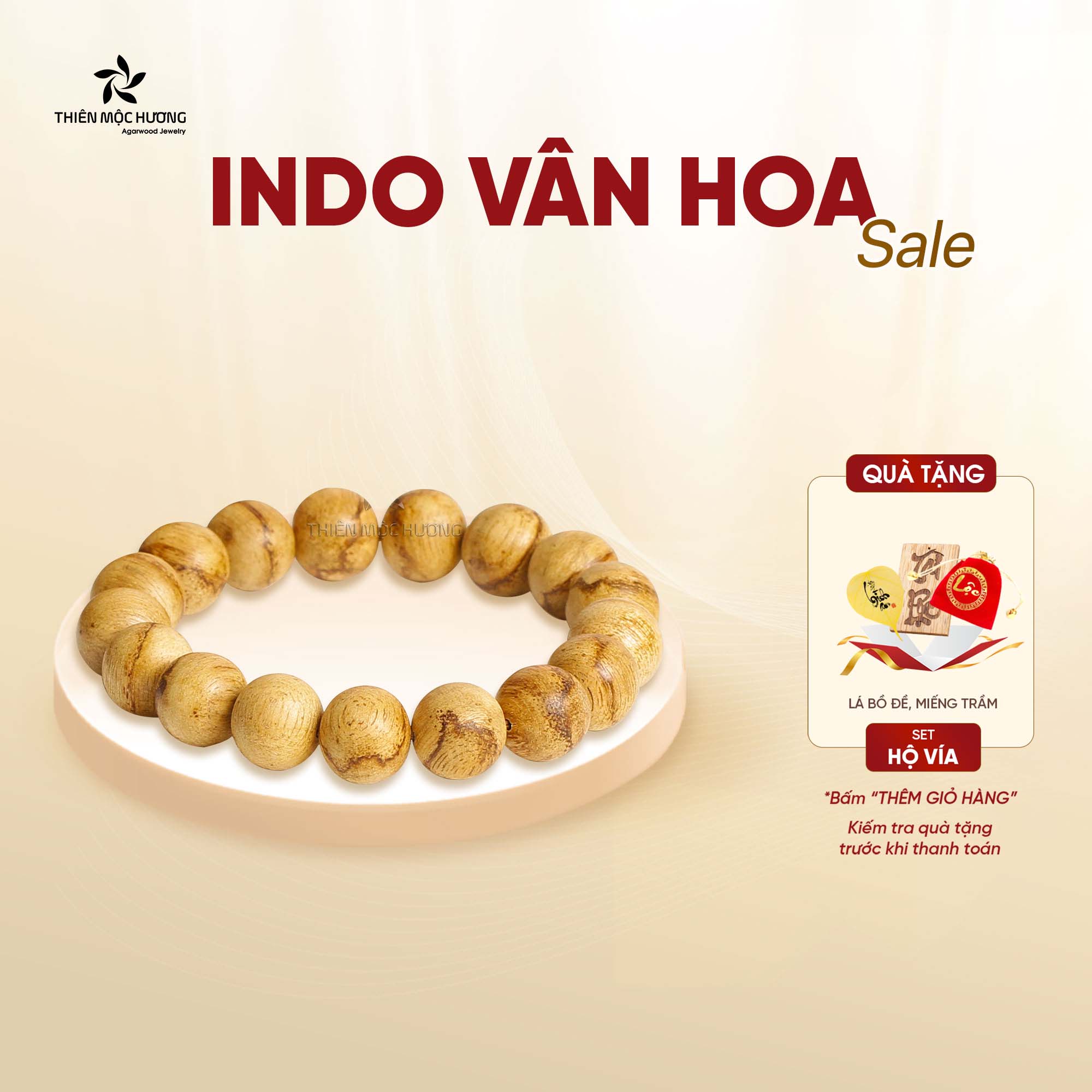 Vòng tay trầm hương đơn Indonesia Thiên Mộc Hương vòng trầm bình an may mắn, trên 25 năm tích trầm