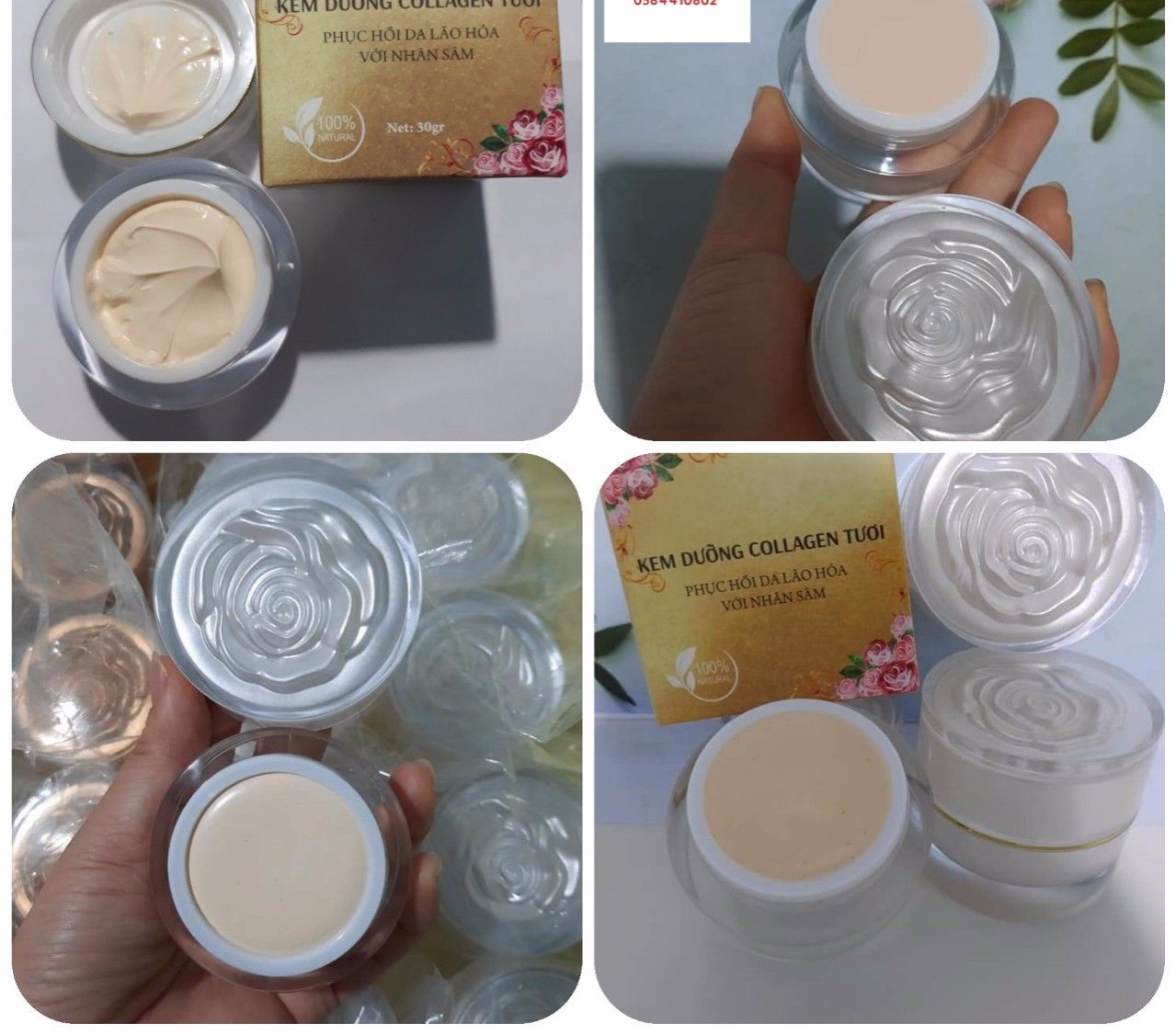 KEM FACE THẢO DƯỢC ĐÔNG Y NHÂN SÂM VÀNG DƯỠNG DA  TRẮNG MỊN cấp ẩm chống nắng phục hồi da lão hóa tăng sinh collagen tái sinh tế bào trẻ hóa làn da phù hợp voi cả làn da nhạy cảm chuyên gia công sỉ và lẻ gi