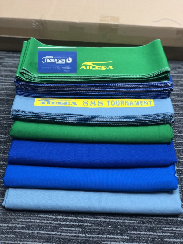 Vải bàn bida lỗ - ailex 888 in -