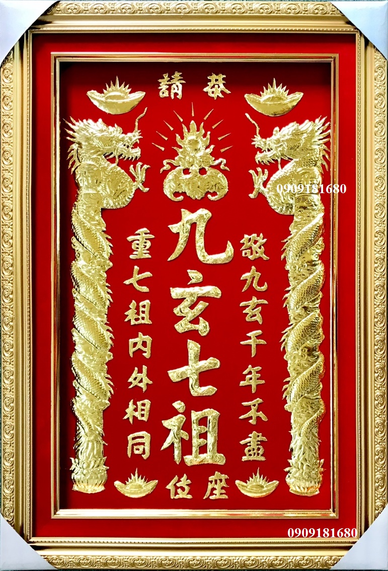 [HCM]Bai Vị Cửu Huyền Thất Tổ Tiếng Hán Trung Hoa