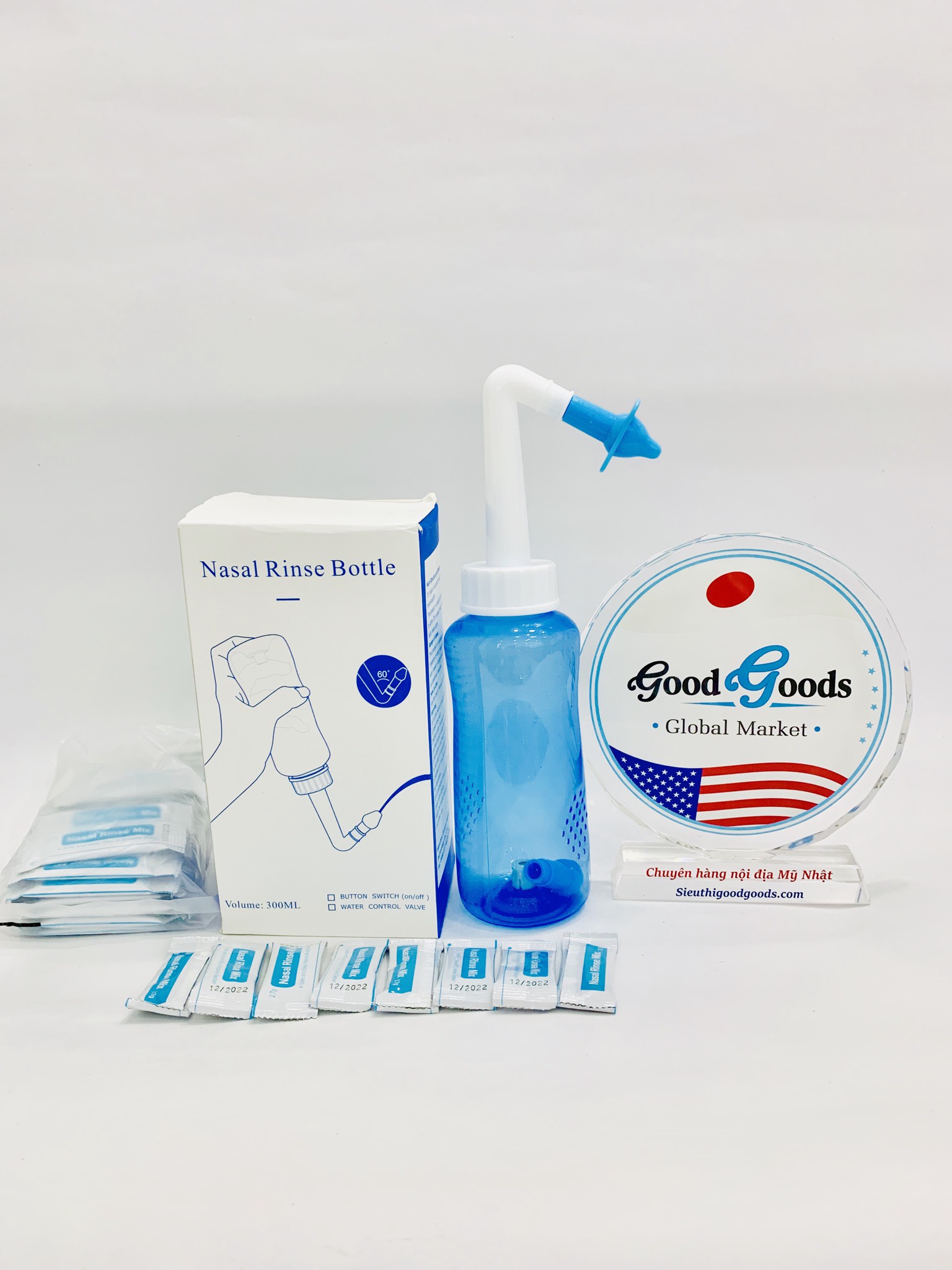 Bình rửa mũi Nasal Rinse Bottle - Hộp