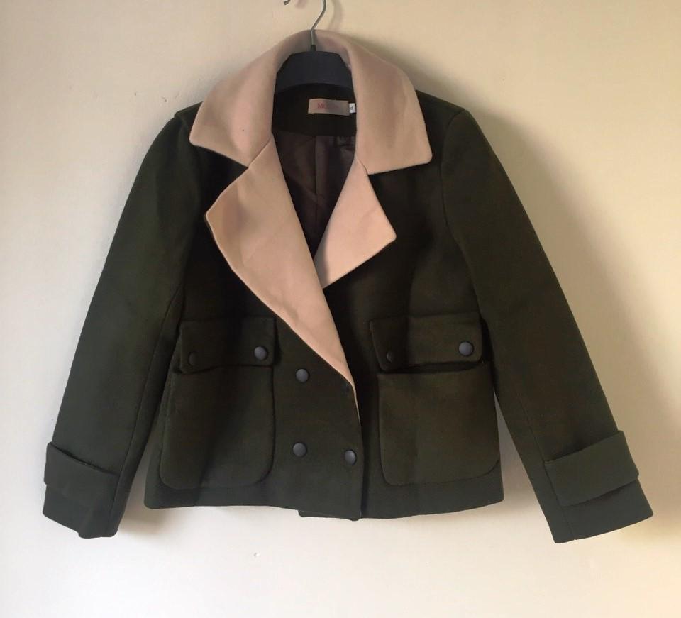 Áo khoác dạ ngắn