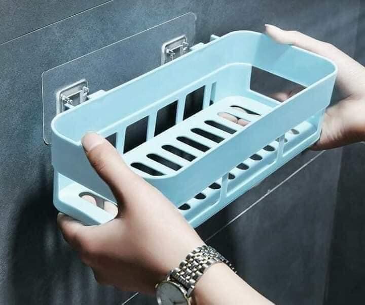 KỆ ĐƠN DÁN TƯỜNG ĐA NĂNG CHỮ NHẬT TIỆN LỢI KÈM MIẾNG DÁN SIÊU CHẮC, kệ chữ nhật dán tường, kệ dán tường nhà tắm, kệ để đổ nhà tắm, kệ để đồ đa năng, kệ chữ nhật dán tường đa năng, ,kệ đựng đồ đa năng