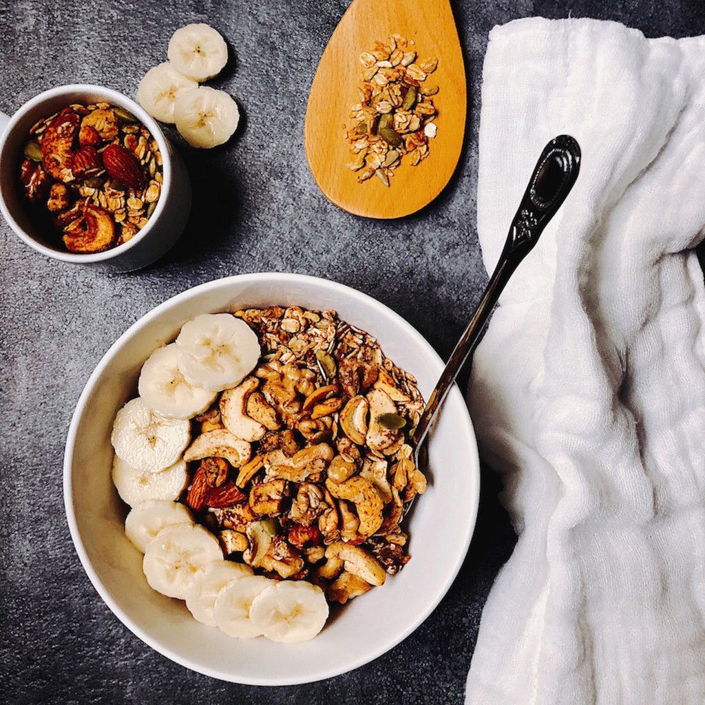 Ngũ cốc granola giảm cân 100- tự nhiên