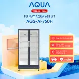 [SẢN PHẨM MỚI 2025] Tủ mát AQUA 625 lít AQS-AF760H - Làm lạnh 360 độ - 5 ngăn mát - Freeship