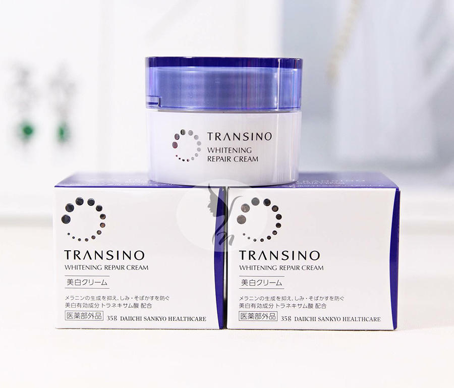 Kem Dưỡng Trắng Da Transino Whitening Repair Cream‎ 35g Nhật Bản