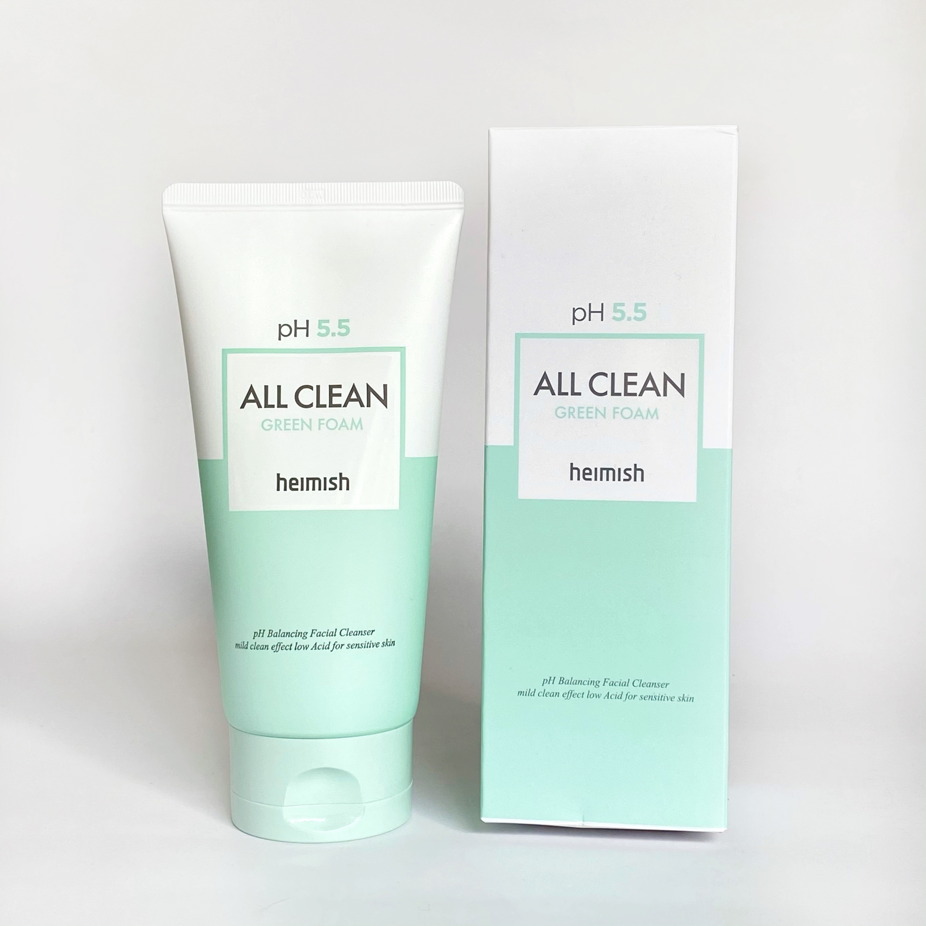 Sữa rửa mặt Heimish all clean green foam PH 5.5