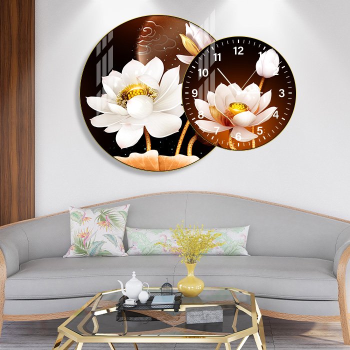 Tranh đồng hồ, tranh treo tường, tranh phủ gương HL40S