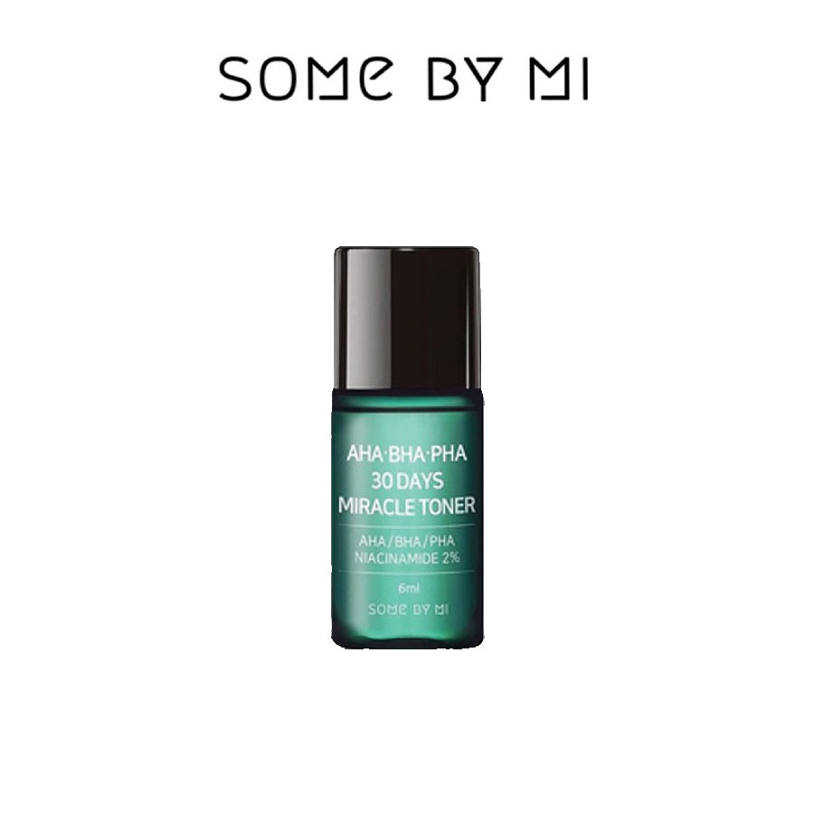 Nước hoa hồng dành cho da dầu, mụn AHA-BHA-PHA 30 Days Miracle Toner mini 6ml