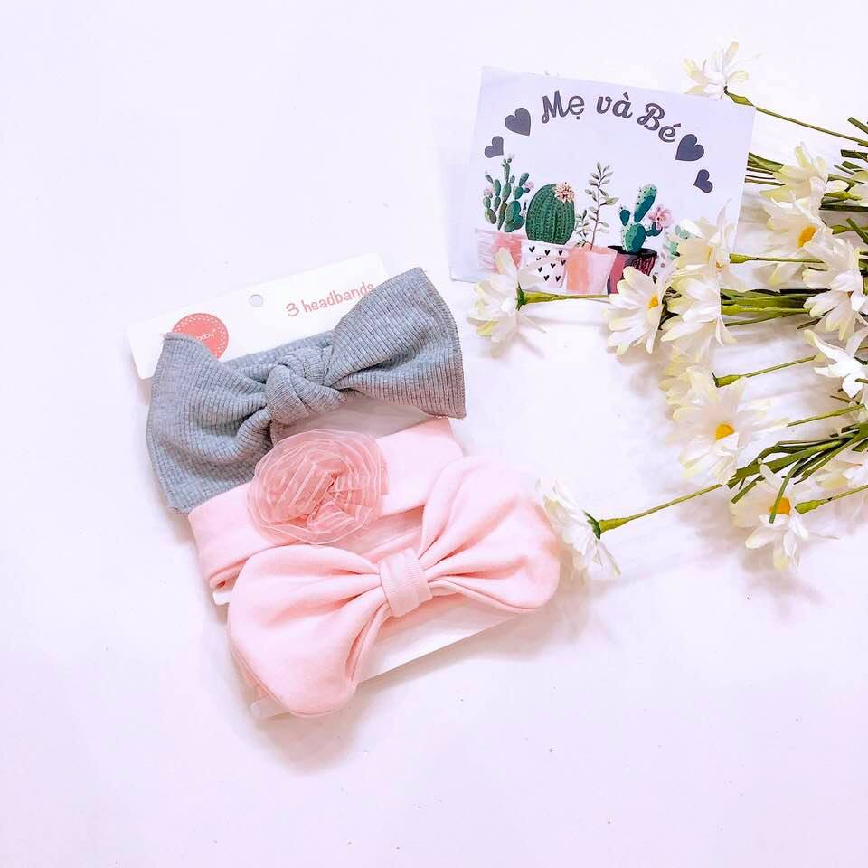 Băng đô Chicbaby cho bé - Set 3 chiếc