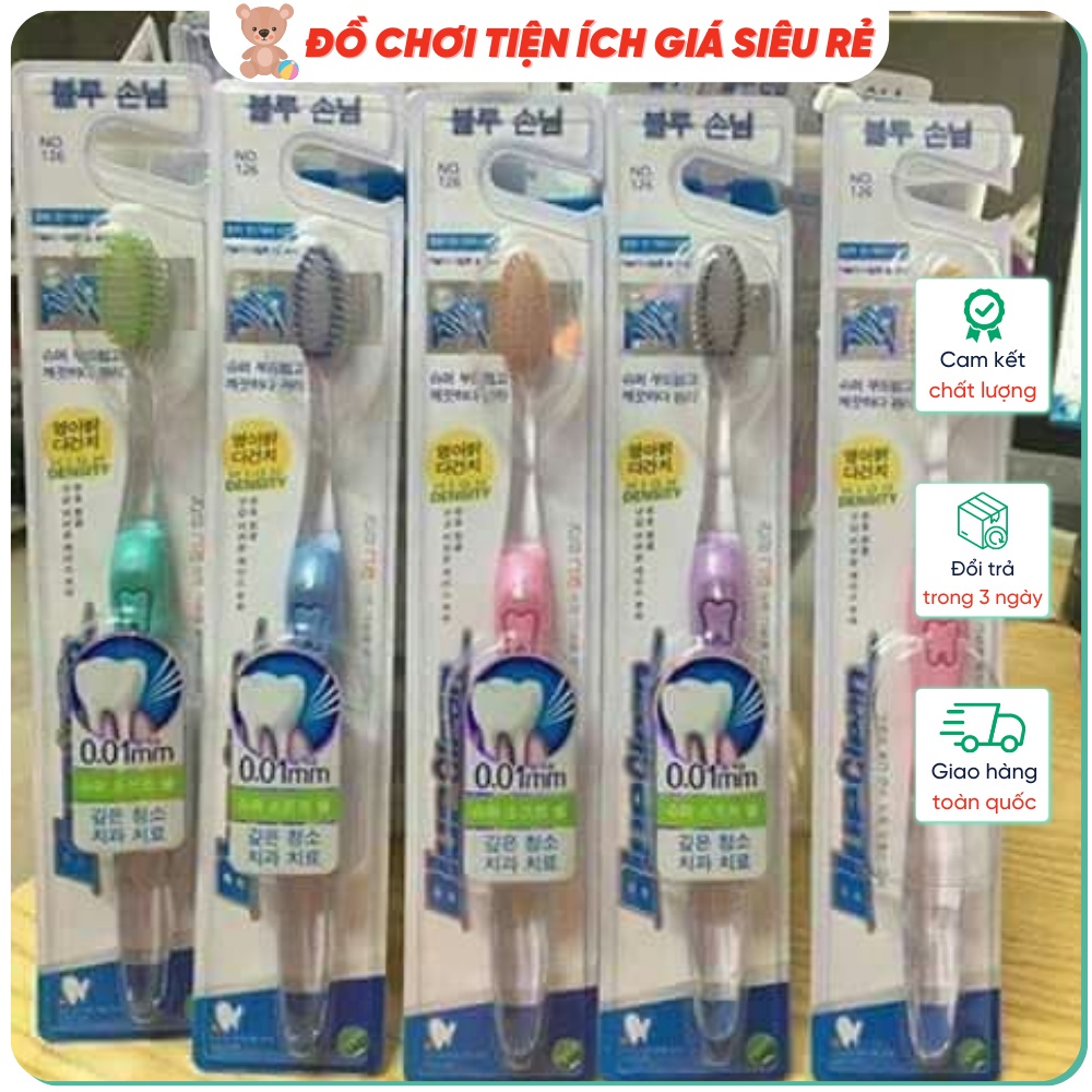 Bàn chải đánh răng Hàn Quốc Bàn chải đánh răng chất liệu cao cấp, vệ sinh răng miệng hiệu quả