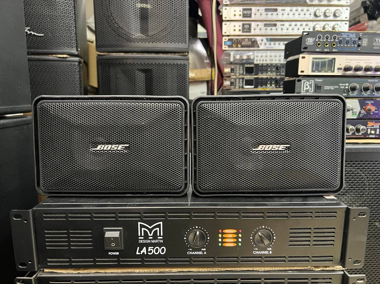 Đôi loa bose 101: hàng loại 1, tổng công suất 120w, loa trợ lời, loa treo tường...