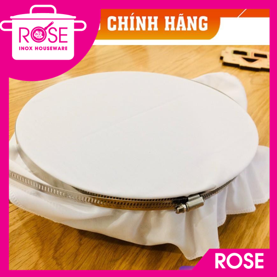 Bộ khuôn làm bánh cuốn - Dụng cụ làm bánh cuốn nóng cho nồi từ 25cm - 35 cm