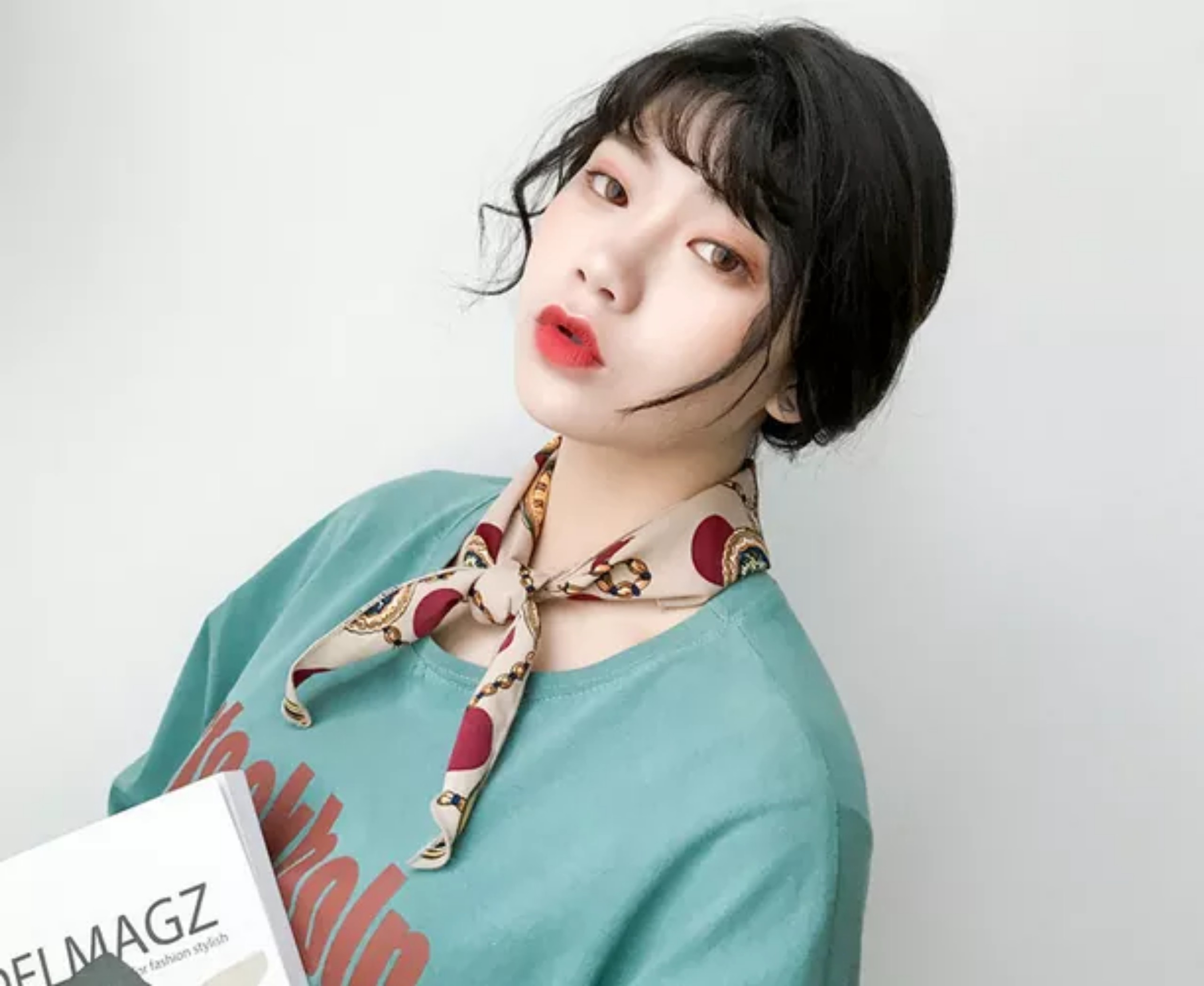 Băng đô, khăn turban vải hình tam giác, khăn quàng cổ nhiều mẫu xinh đẹp