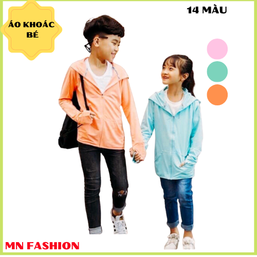 [HCM][Sale Off-Free ship]-Áo khoác bé gái-Thoáng mát Thông hơi làm mát - tạo cho bé cảm giác dễ chịu khi đi nắng