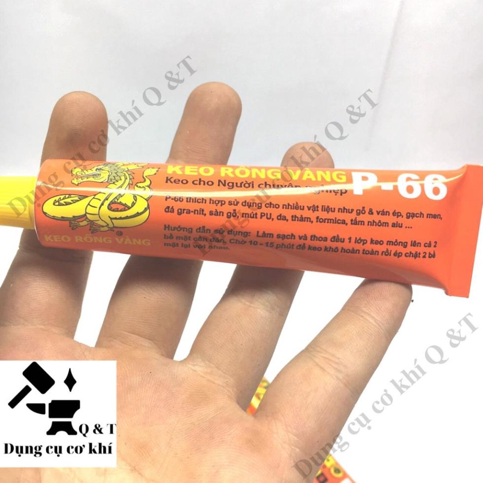 Keo dán đa năng rồng vàng p66 25g , keo dán giày gỗ ...