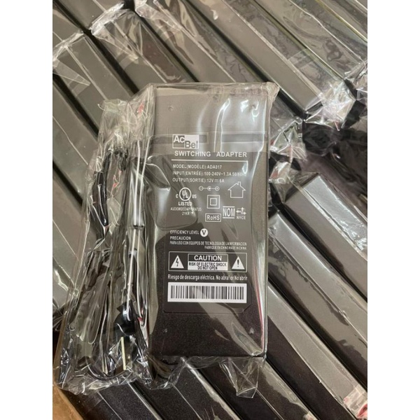 Nguồn acbel 12v6a, 12v6a acbel, 12v 6a acbel, 12v-6a acbel loại cực tốt