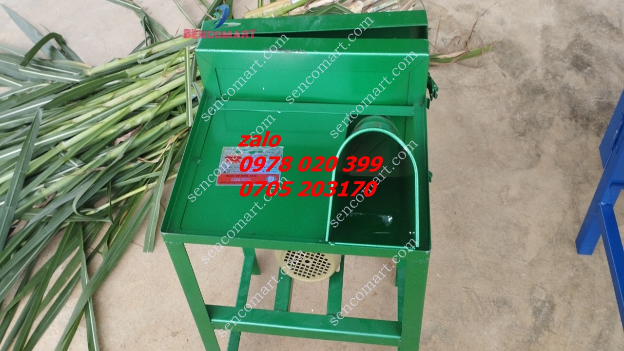 Máy băm nghiền cỏ cho trâu bò , gà vịt ăn . máy băm nhỏ