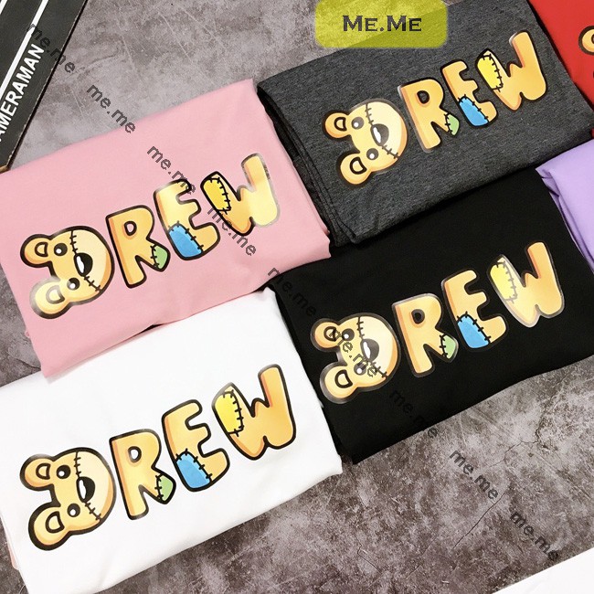 Áo thun tay lỡ m67 drew unisex phông form rộng đủ size