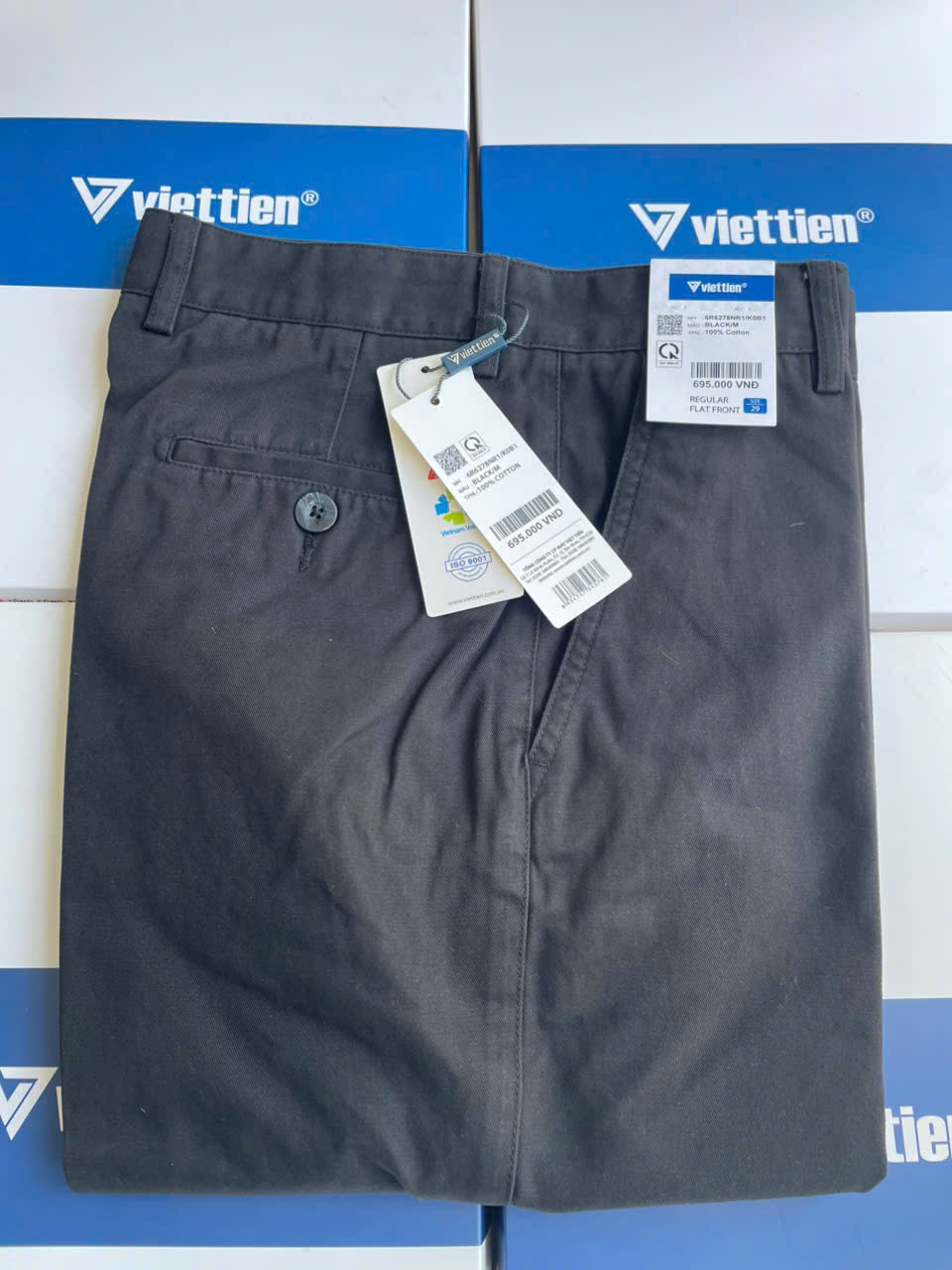  Quần Kaki nam không Pli Việt Tiến  6R6278  