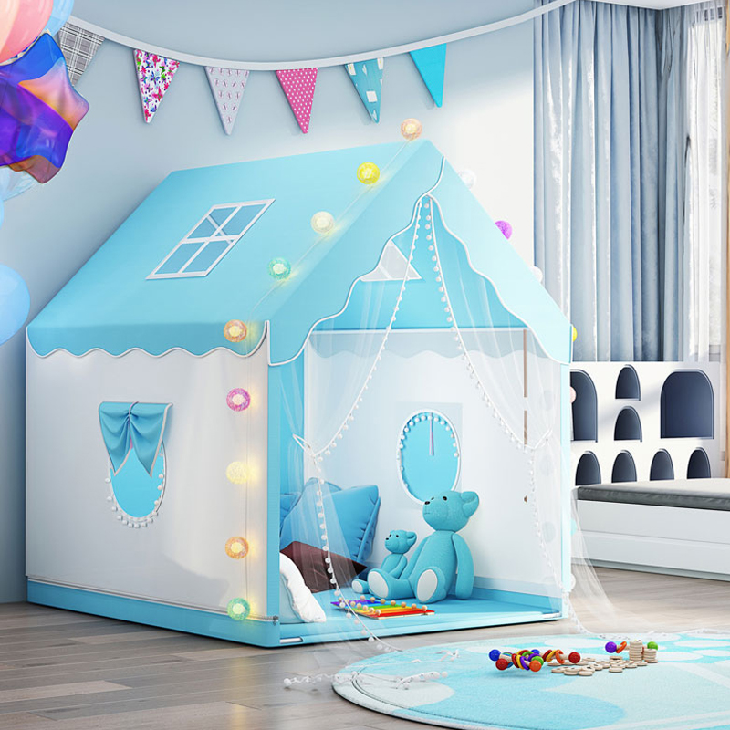 Lều cho bé, Lều Công chúa Hoàng Tử phong cách Hàn Quốc🎪khung Inox (hoặc nhựa), vải dù siêu bền