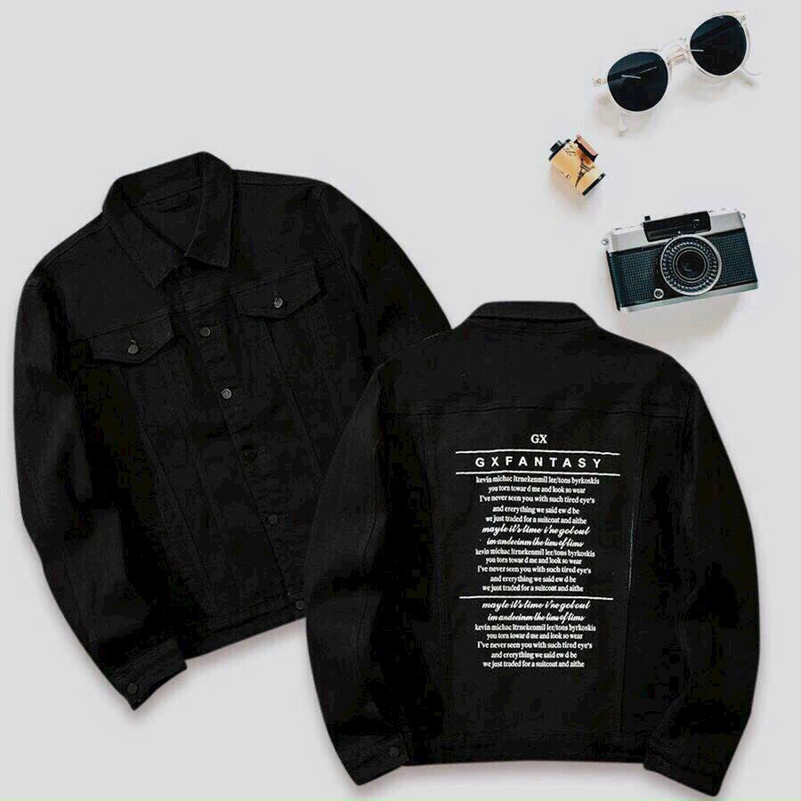 Áo khoác jeans nam khóa kéo thời trang hàng đẹp mềm mại không bong tróc