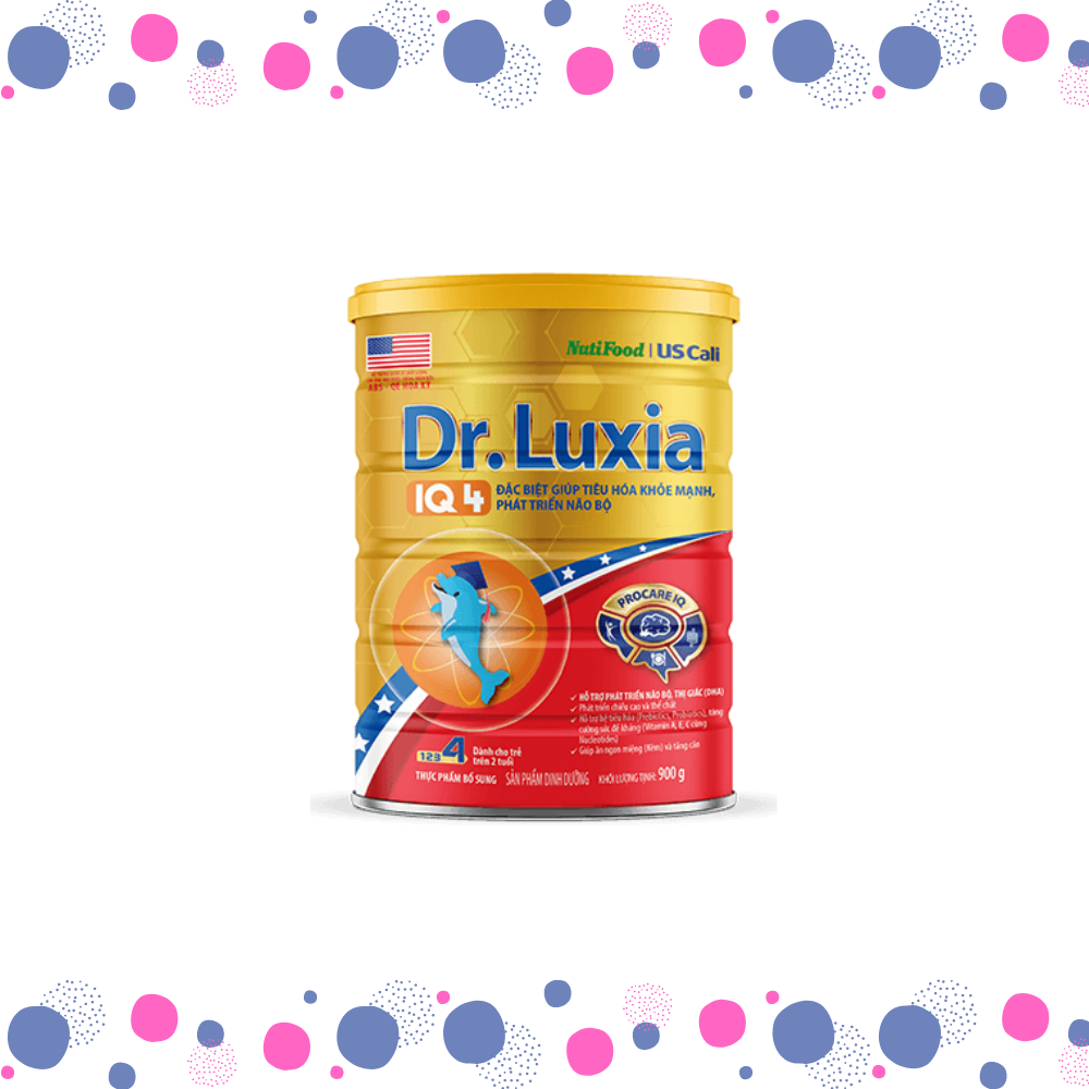 Sữa bột dr.luxia iq 4 - loại 900g