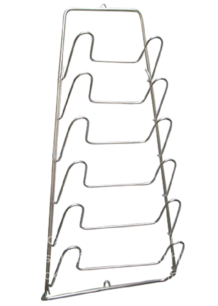 Gía Kệ Treo Úp Nắp Vung, Nắp Nồi Bằng Inox Cao Cấp 9 Tầng Chống Gỉ
