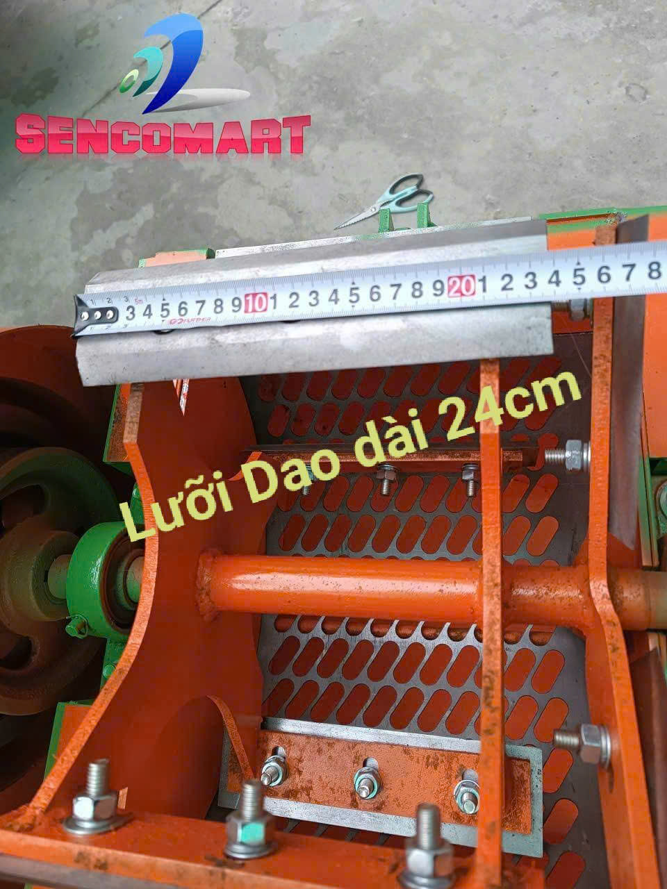 Máy Băm Xơ Dừa Băm Quả Dừa Gắn Mô Tơ 3,5KW Vòng Quay 1400V/P