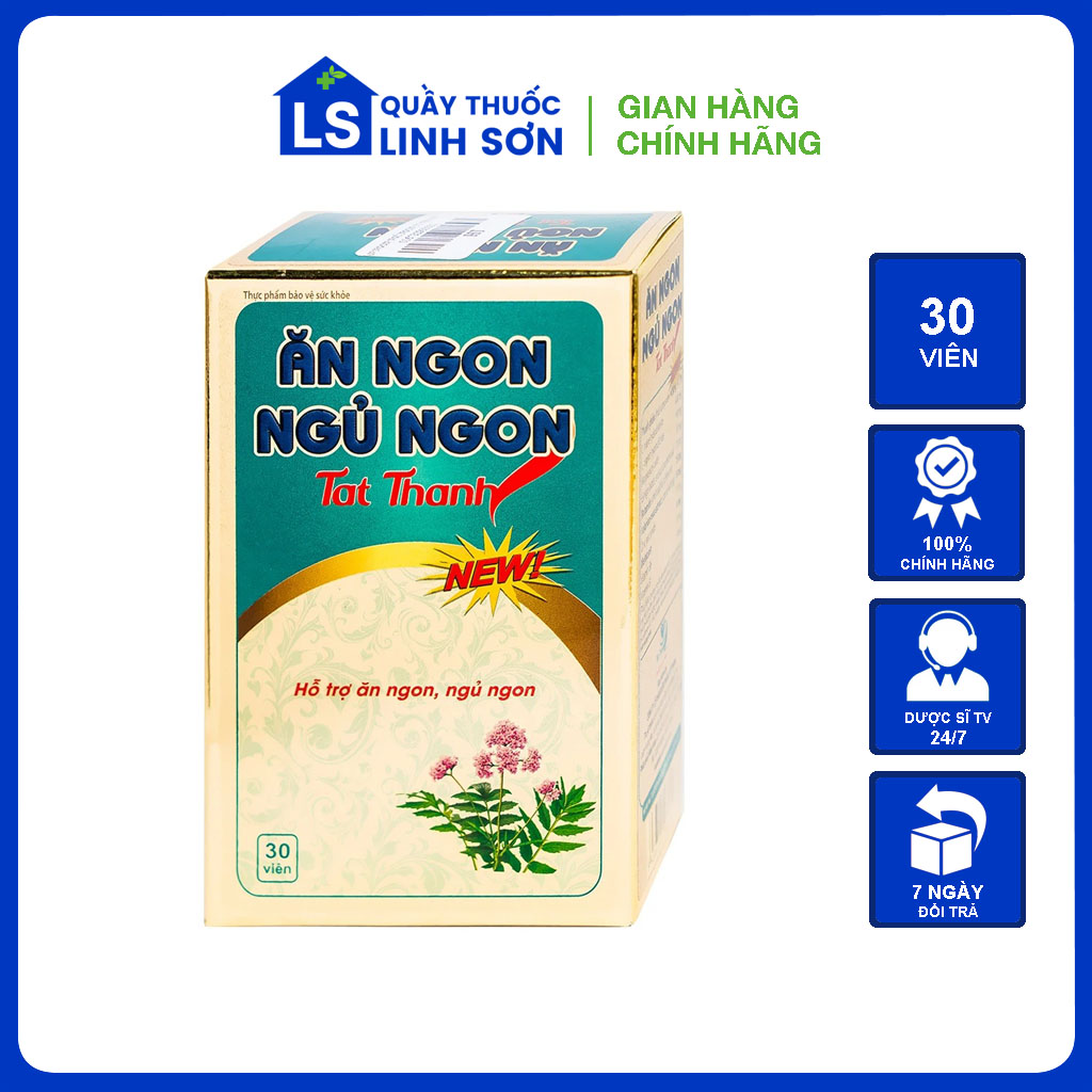 Viên uống ăn ngon ngủ ngon new tất thành