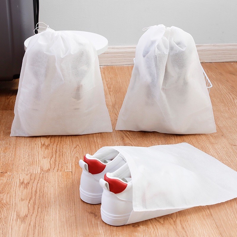Túi đựng giày vải không dệt có dây rút Detaunisex - TV1