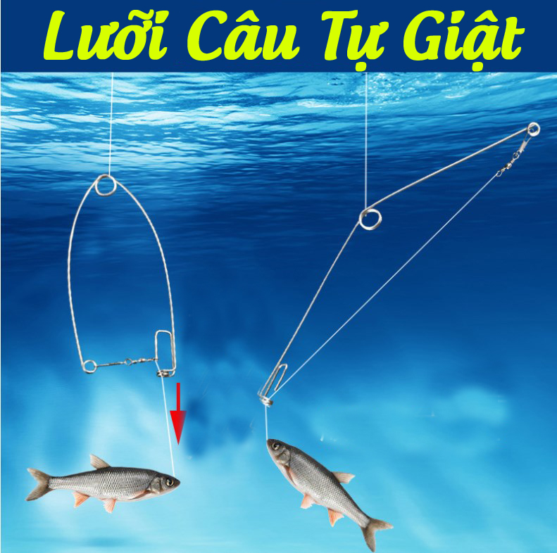 5 Bộ Lưỡi câu cá tự động giật cao cấp